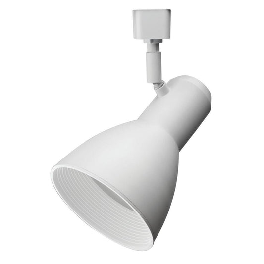 Lithonia Lighting LTHSTBF BR30 MW M4 Adjustable Decorative LED Baffle Track Head, 120 Volts, 100 Watts, Matte White