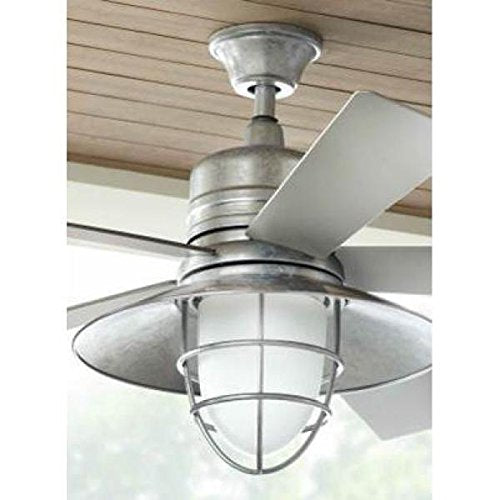 Generic Home Decorators Collection Grayton 54 in. LED Indoor/Outdoor Galvanize..