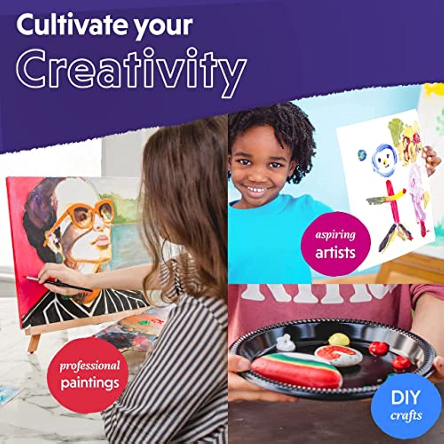 Crafts 4 All Acrylic Paint Sets 12 Sets of 12 Count Craft Paint Sets