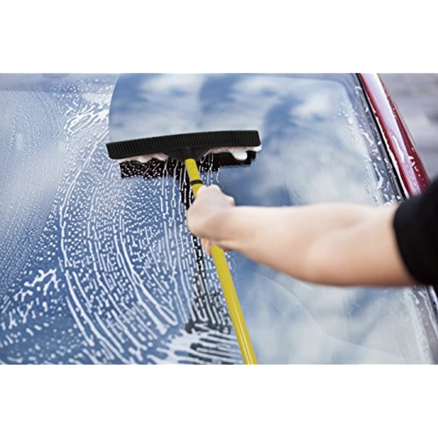 Evriholder FURemover Broom Extends up to 4 ft, SET of TWO Orange/Yellow OPENBOX