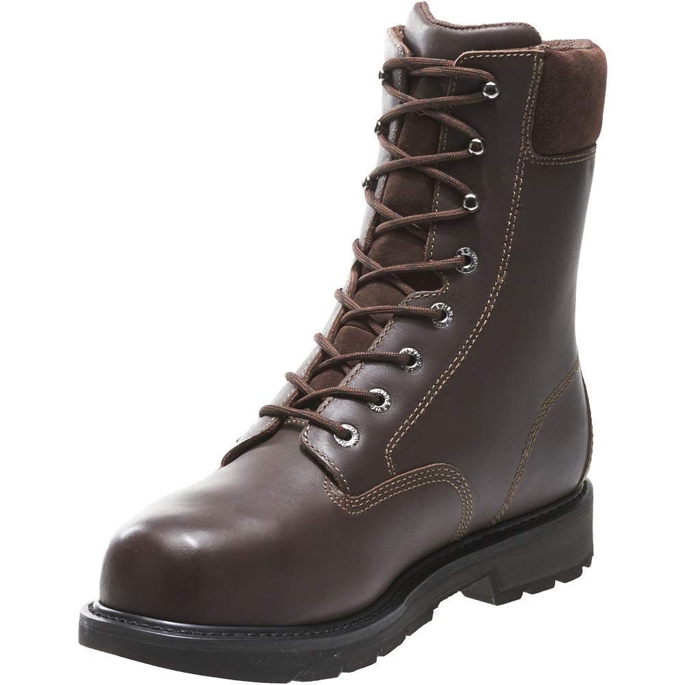 Wolverine Cannonsburg Steel-Toe 8" Work Boot Men 11 Brown