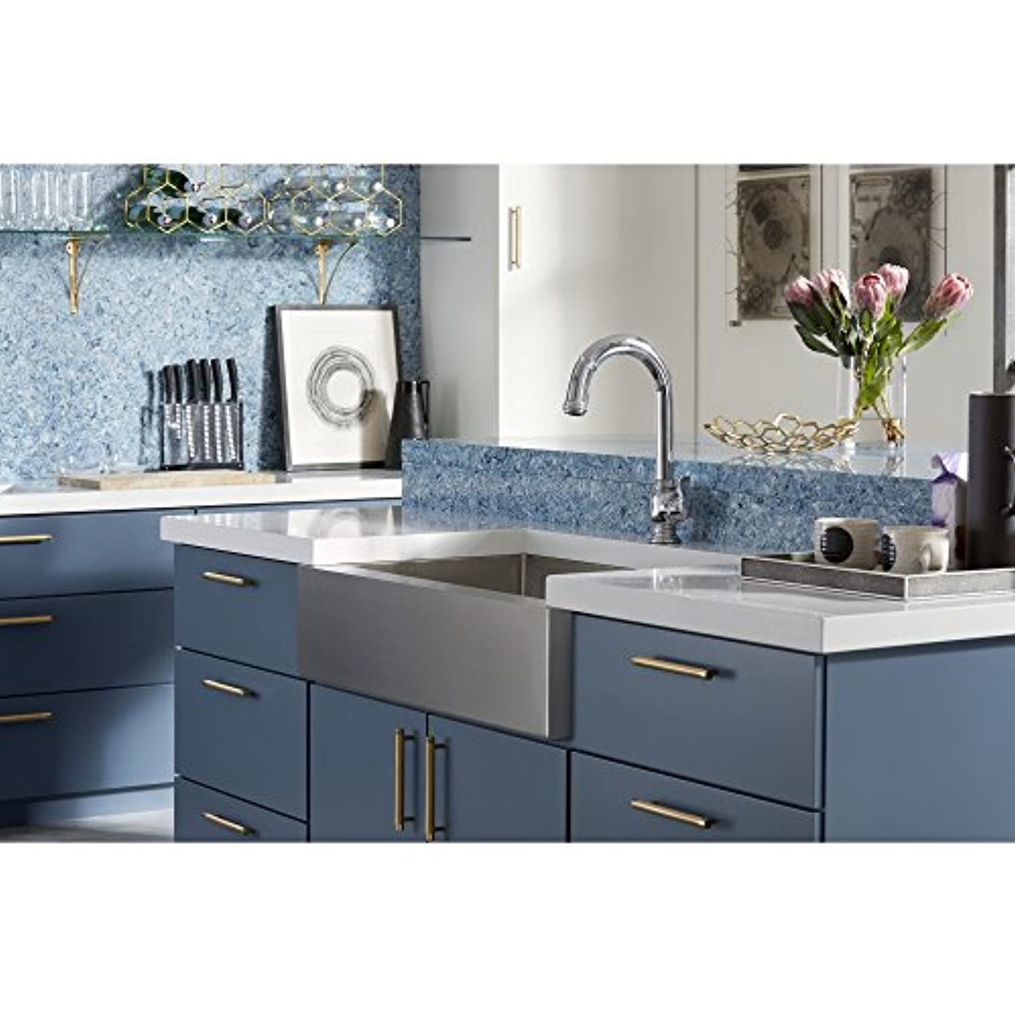 KOHLER One Bowl - Apron Sink- 5415-NA Stainless Steel- 34" x 21"