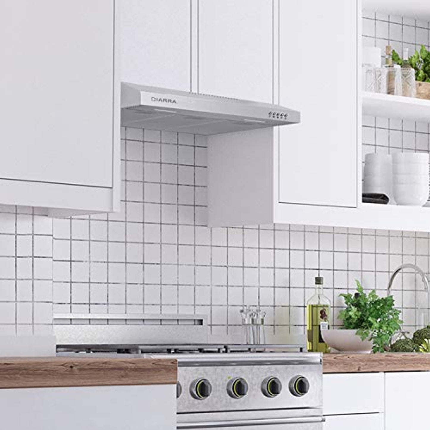 CIARRA CAS75918A 30 inch Range Hood, Stove Vent Hood for Kitchen **DAMAGED**