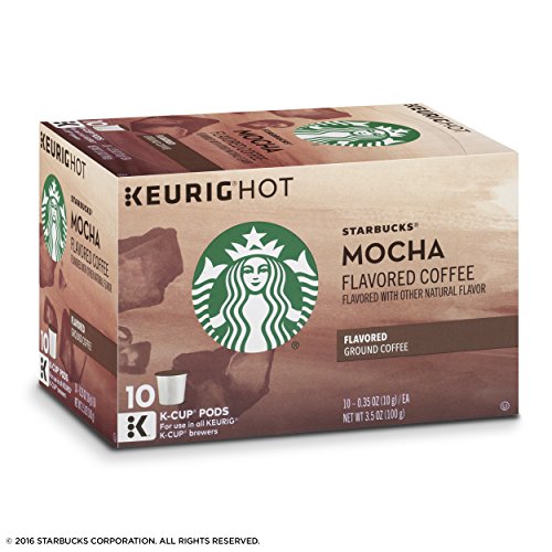 Starbucks Mocha Flavored Medium Roast Coffee K Cups 300 Count Best Before 6/2020