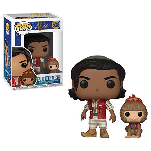Funko Pop! Disney: Aladdin Live Action - Aladdin with Abu *Dented Box*