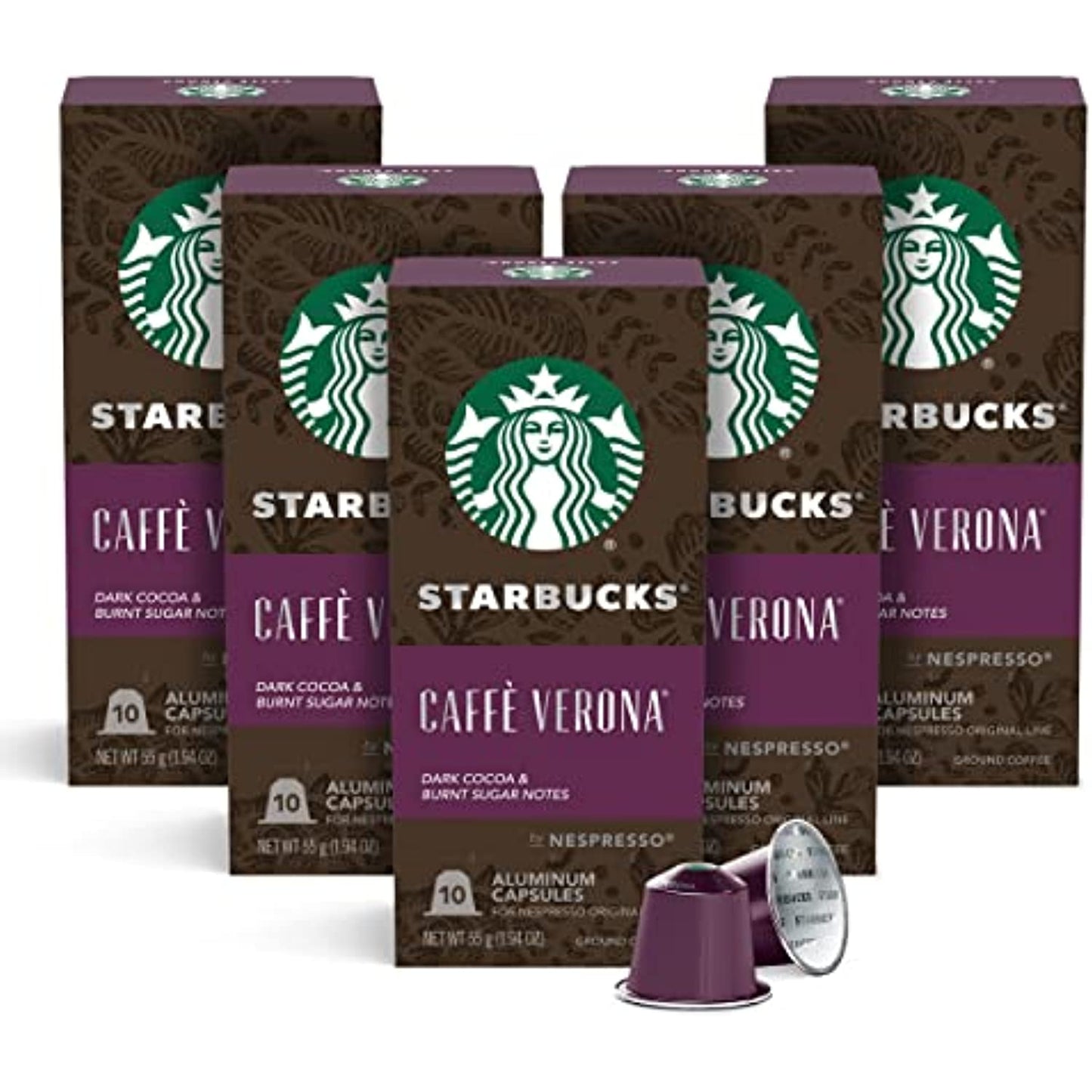 Starbucks Nespresso Caffè Verona 100 Count Original Line System READ DESCRIPTION