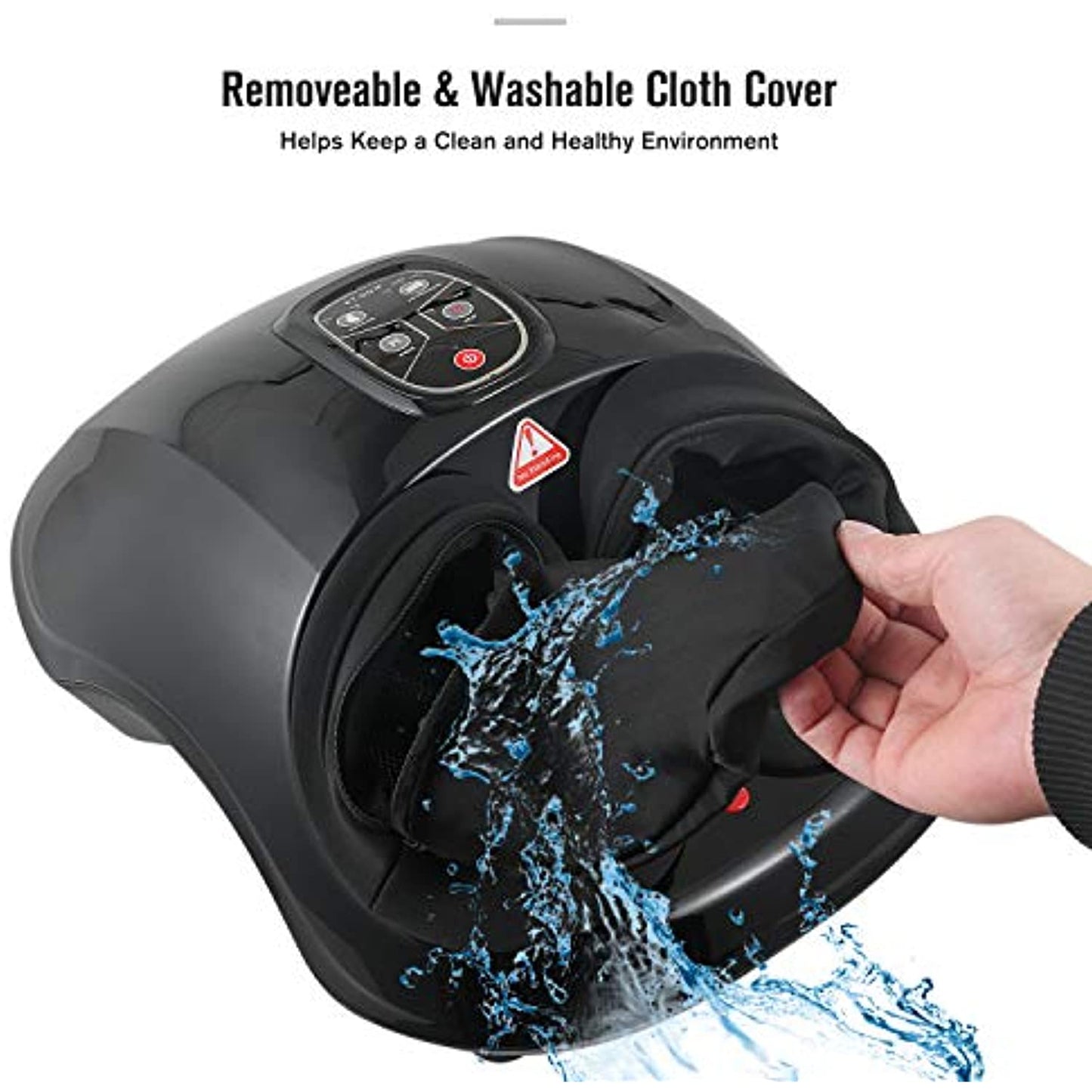 FIT KING Shiatsu Foot Massager Machine with Heat -FT-001F- (OPEN BOX/ NEW)