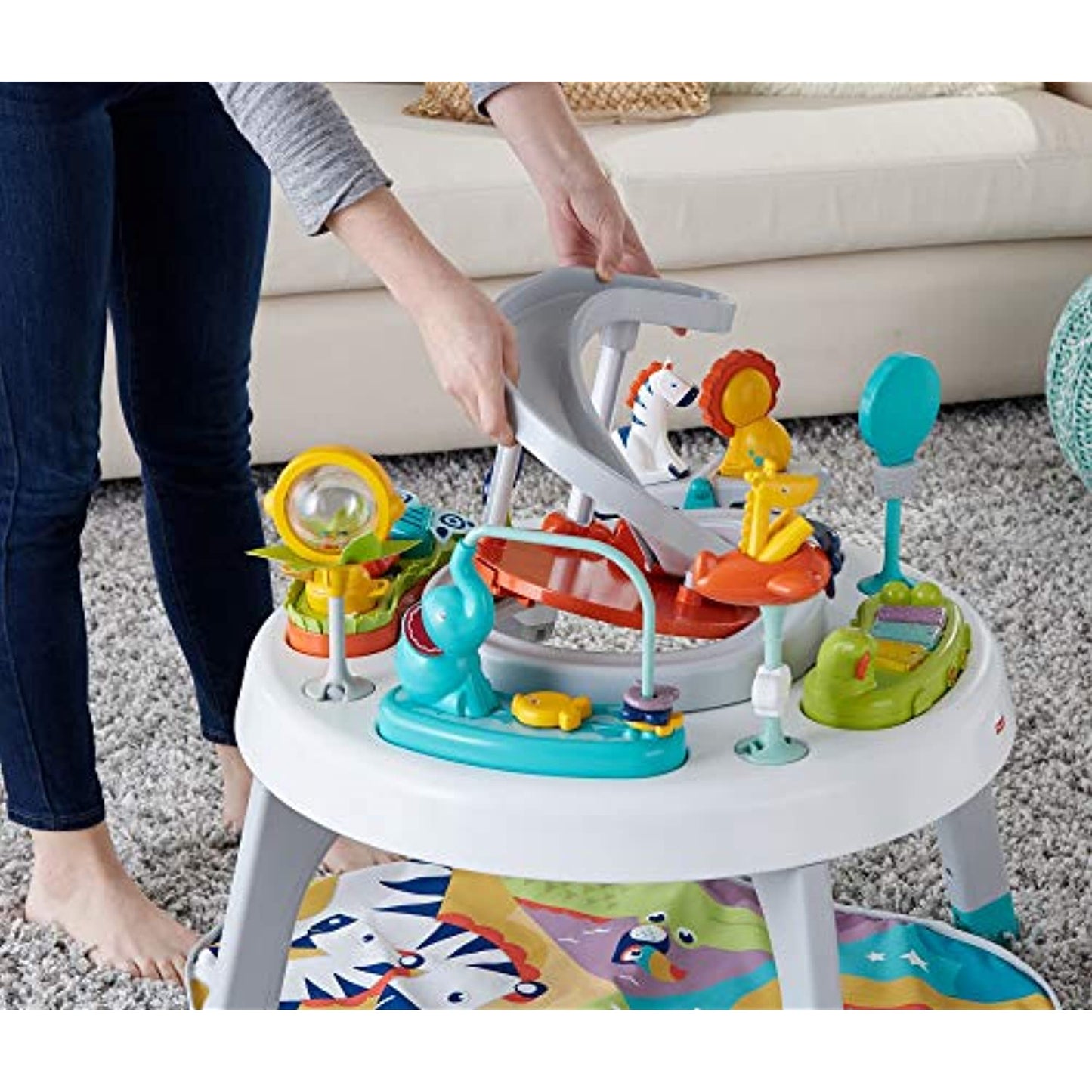 Fisher-Price 3-in-1 Sit-to-stand Activity Center -OPEN BOX