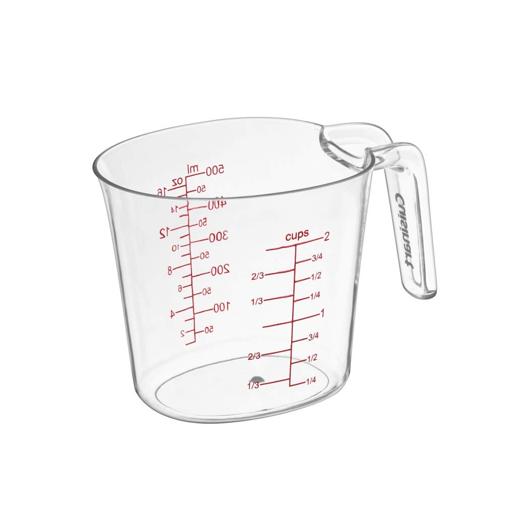 Cuisinart 3-Piece Nesting Liquid Set Measuring Cups, Set of 3, Clear