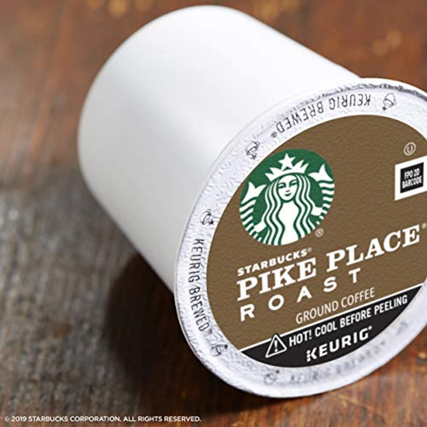 Starbucks Pike Place 128 Count K Cups Coffee Pods for Keurig Best By 7/2020