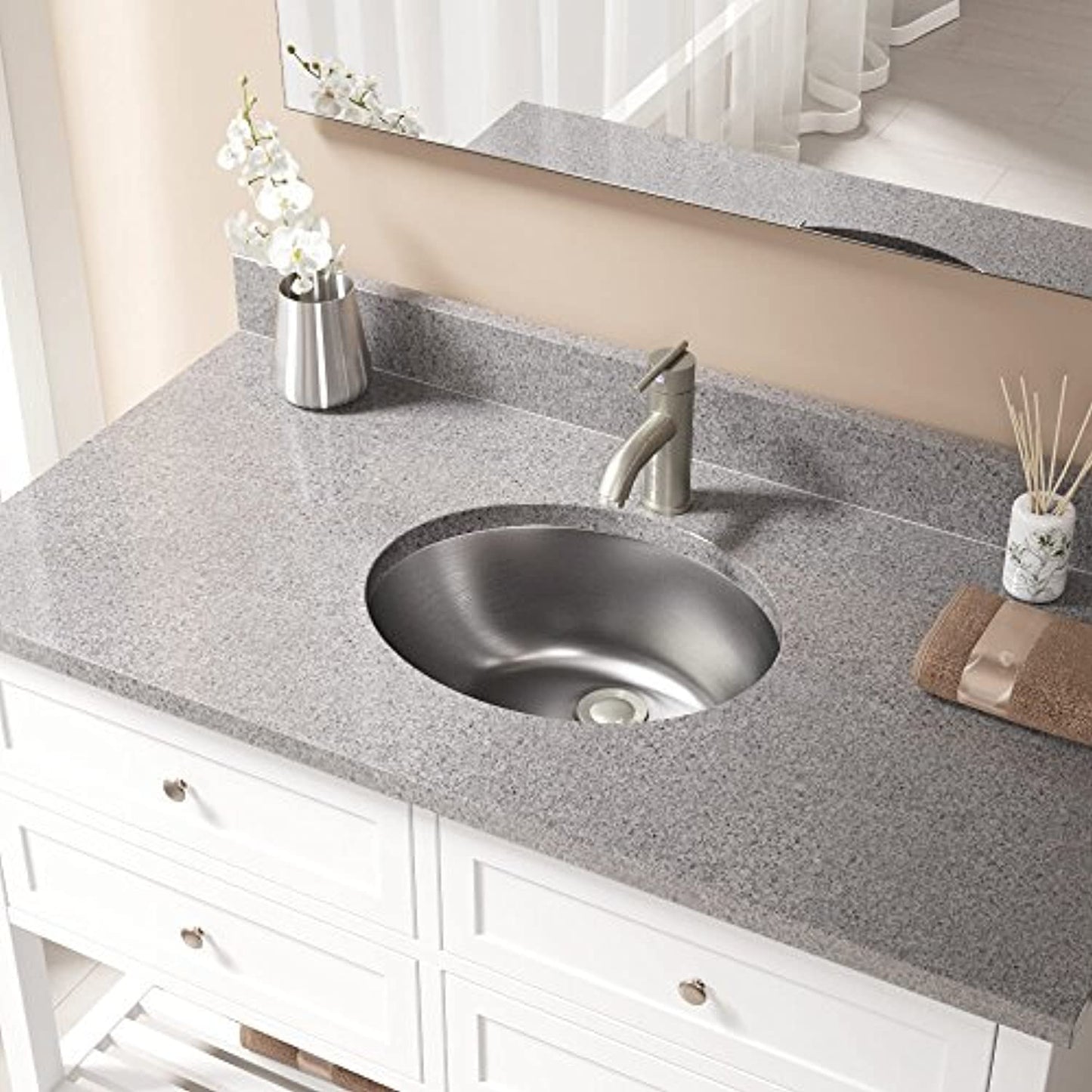 Countertop Sink Stainless Steel 1917-BN-ENS (OPEN BOX)