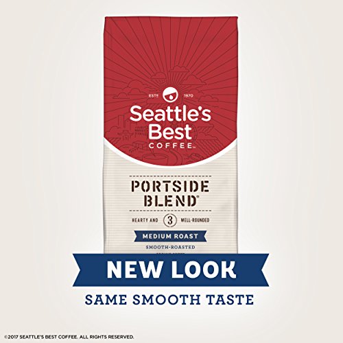 PACK OF 12 Seattle's Best Portside Blend Ground Coffee 12 oz Best Before 3/2020