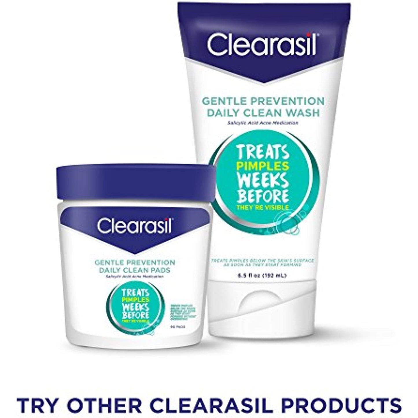 Clearasil Rapid Rescue, Deep Treatment Wash 6.78 oz (Pack of 3) EXP 7/22