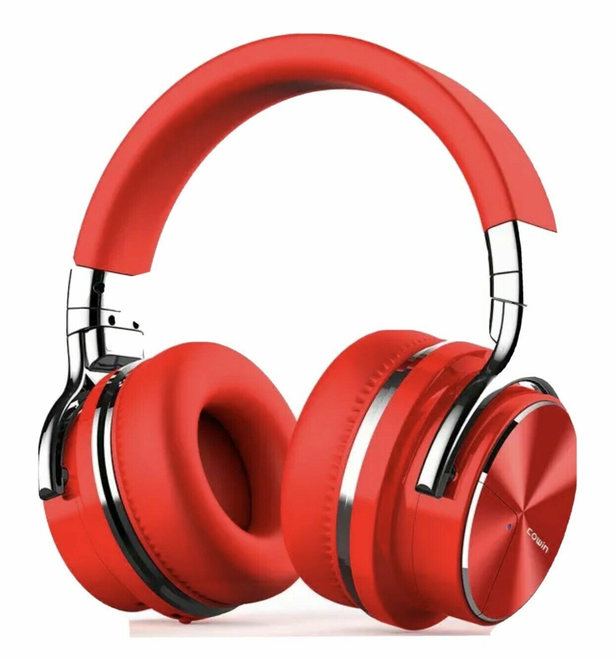 COWIN E7 PRO Wireless Noise Canceling Headphones Red New In Box