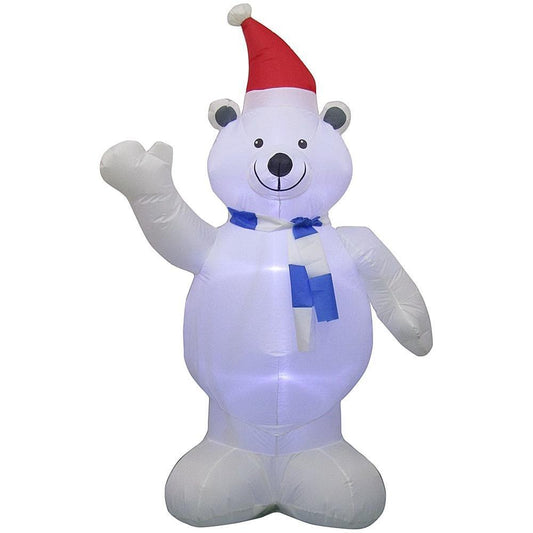 Home Accents Inflatable 6.5 ft Polar Bear