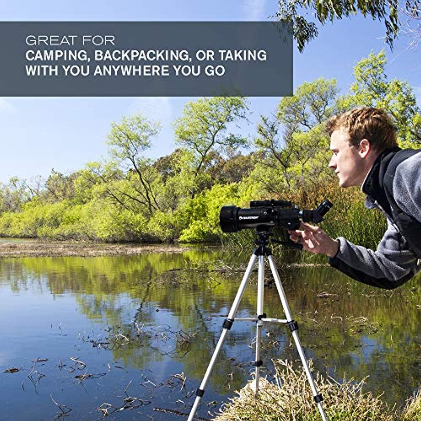 Celestron - 70mm Travel TeleScope -BONUS Astronomy Software Included- PREOWNED