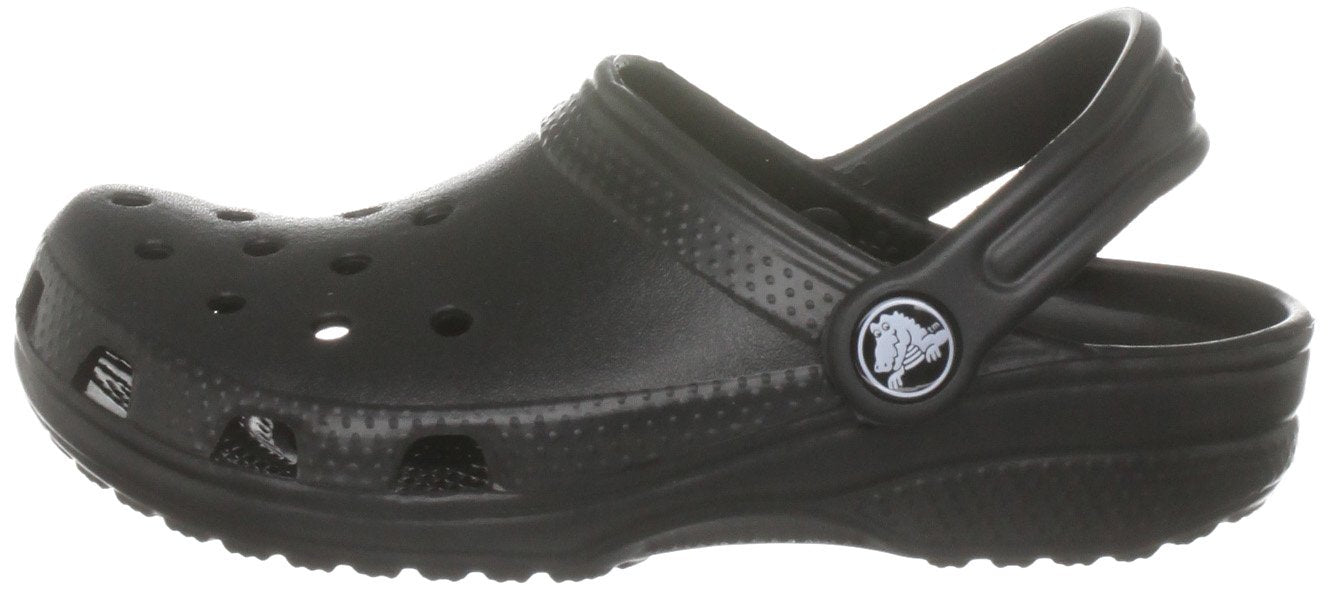 crocs Kid's Classic K Clog 10006, Black, 1 US Little Kid / 3 US Big Kid