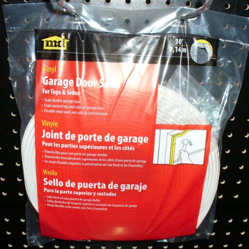 M-D Building Products Available 3822 Vinyl Garage Door Top and Sides Seal, 30