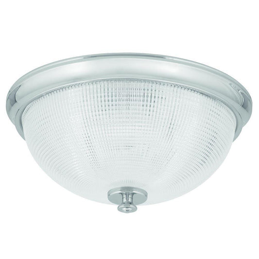 Progress Lighting, P2323-1530K9DI 1-Light Polished Chrome Flushmount