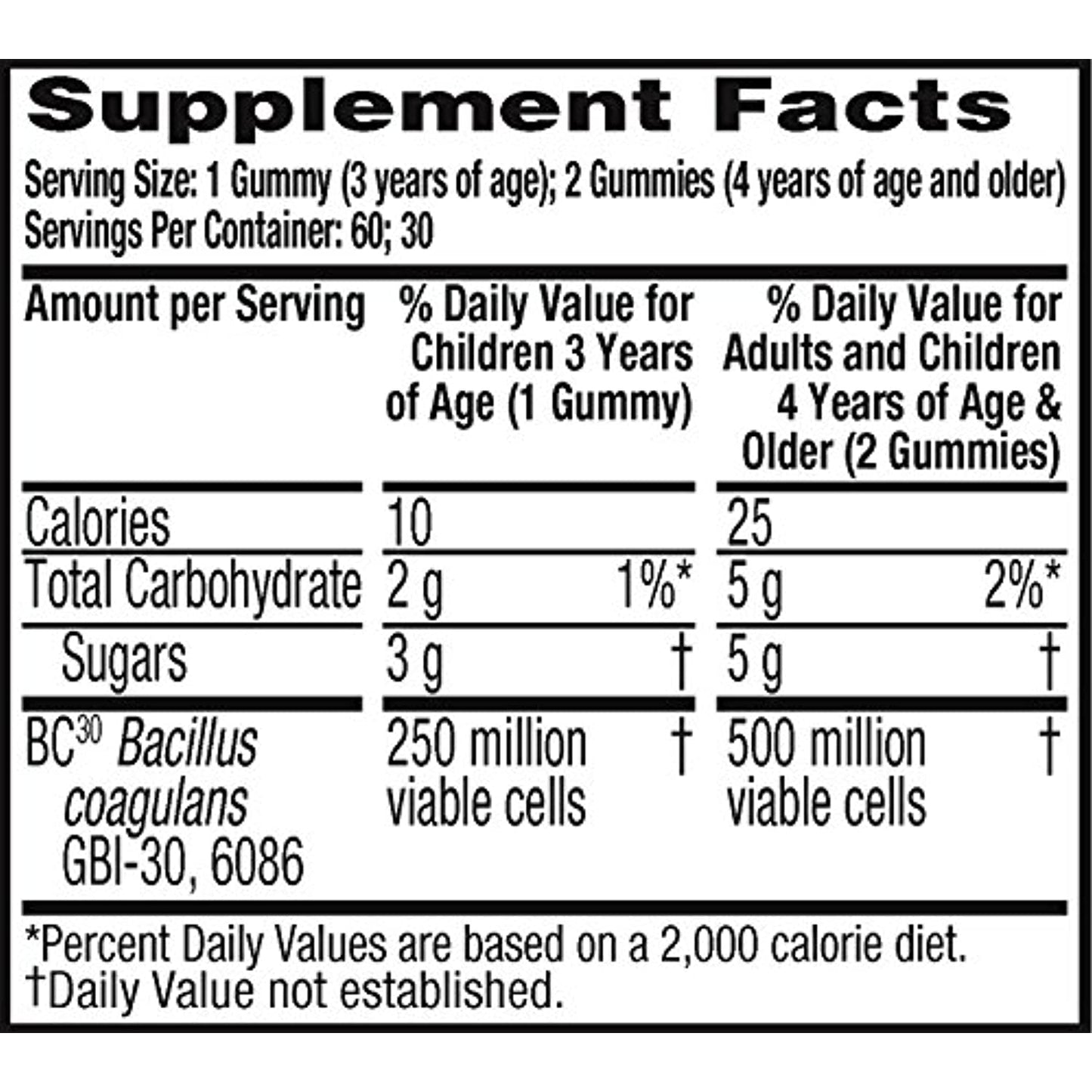 Digestive Advantage Probiotic Gummies- Prevents Occasional Gas, Bloating & Diarrhea For Digestive and Immune Health, 60 Count (Pack of 3) Natural Fruit Flavor