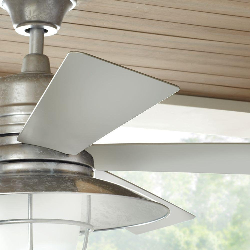 Generic Home Decorators Collection Grayton 54 in. LED Indoor/Outdoor Galvanize..