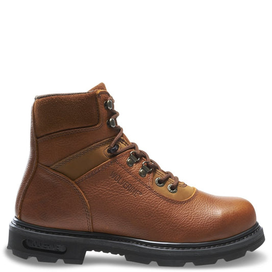 Wolverine Traditional Steel-Toe 6" Work Boot Men 10 Brown