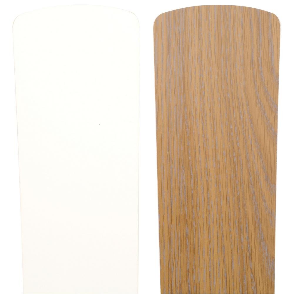 Hugger 52 in. LED White Ceiling Fan-AL383LED-WH