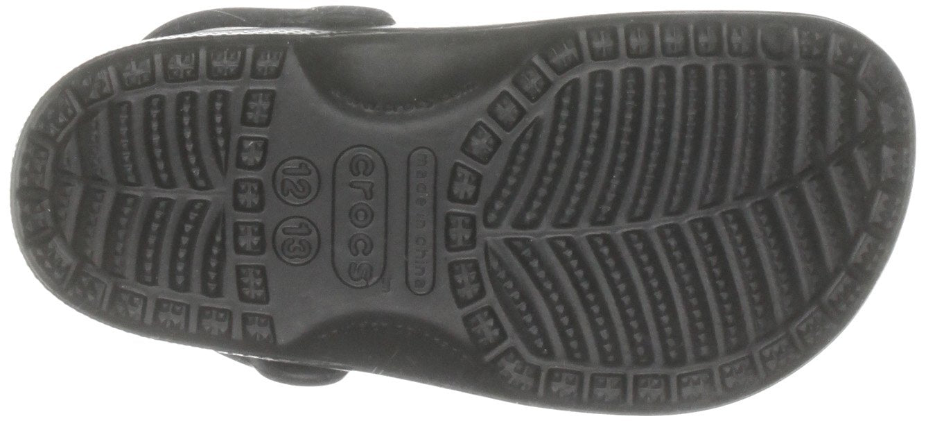 crocs Kid's Classic K Clog 10006, Black, 1 US Little Kid / 3 US Big Kid