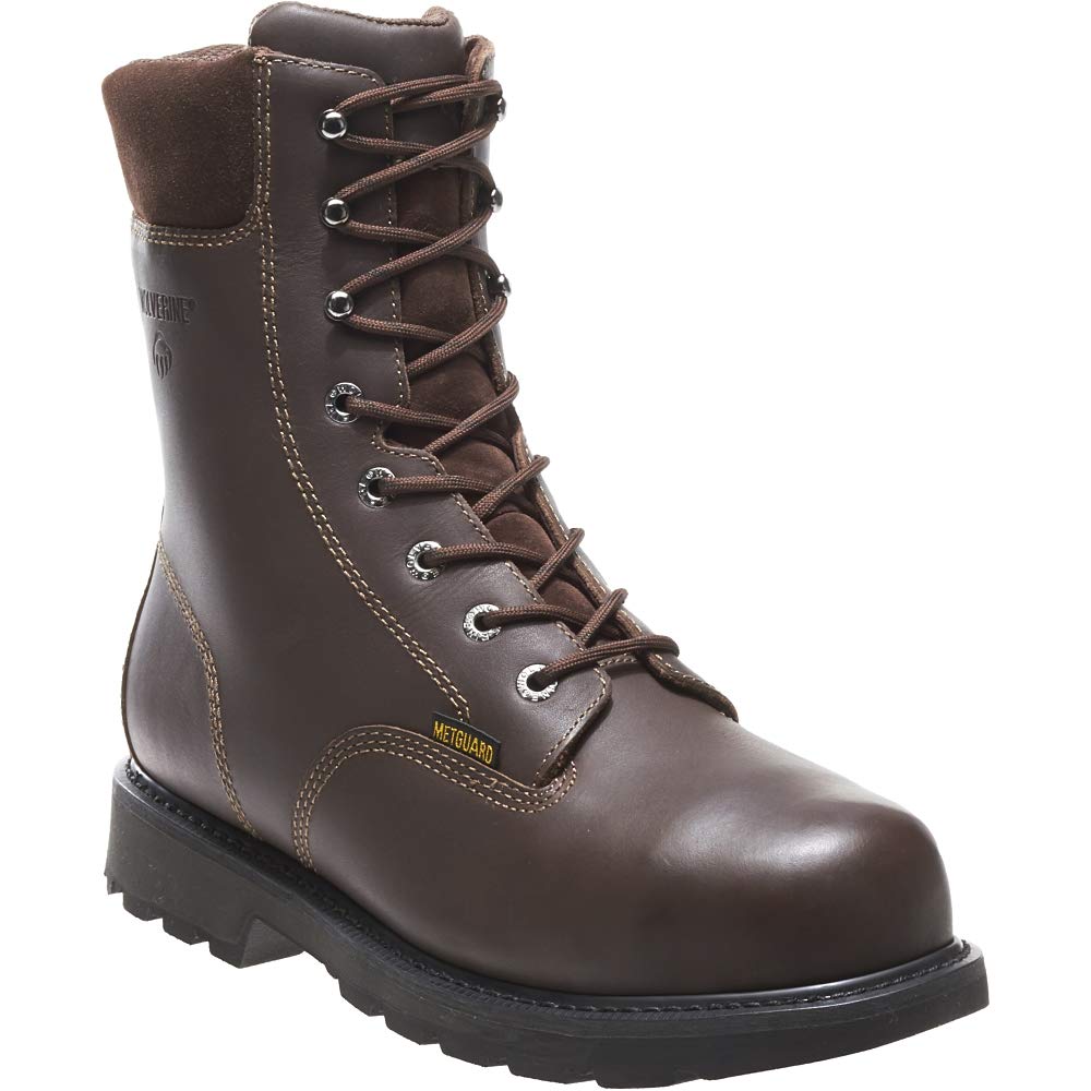 Wolverine Cannonsburg Steel-Toe 8" Work Boot Men 11 Brown