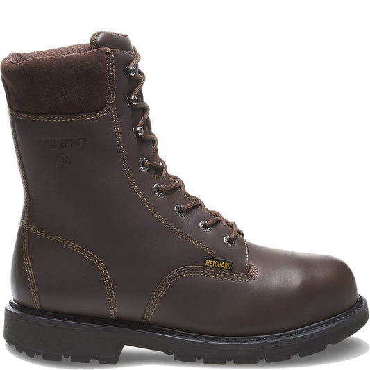 Wolverine Cannonsburg Steel-Toe 8" Work Boot Men 11 Brown