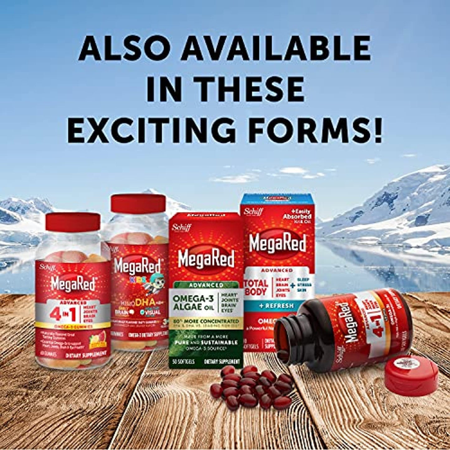 MegaRed Omega-3 Krill Oil Ultra Strength, 1000 mg, 60 CT EXP 10/22 No Box