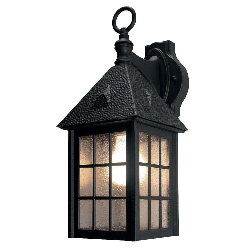 Newport Coastal Belmont Black Wall Mount Lantern- SHADE ONLY- No accessories*