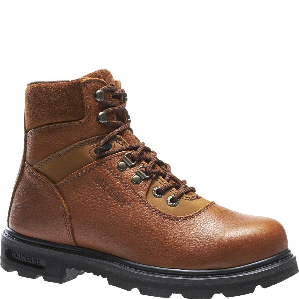 Wolverine Traditional Steel-Toe 6" Work Boot Men 13 Brown