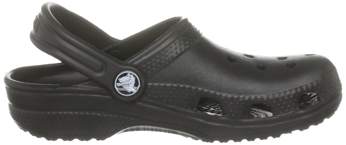 crocs Kid's Classic K Clog 10006, Black, 1 US Little Kid / 3 US Big Kid