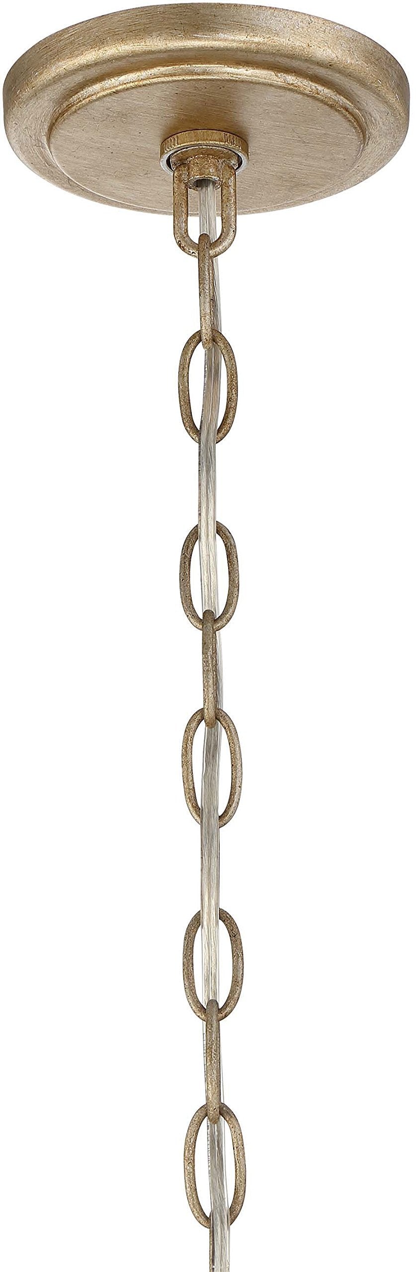 Minka Lavery Ceiling Pendant Lantern Chandelier Lighting 4445-582 Laurel Estate, 4-Light Fixture 240 Watts, Brio Gold