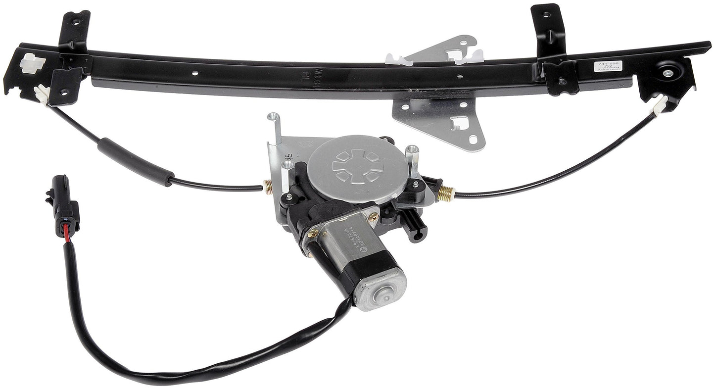 Dorman 741-598 Rear Driver Side Power Window Regulator and Motor Assembly for Select Dodge Models