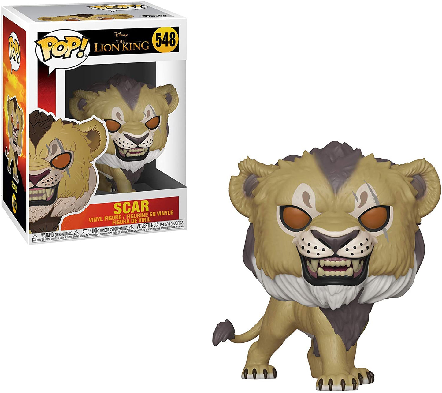 Funko Pop! Disney: Lion King 5 Piece Set : Scar, Timon, Rafiki, Pumba, Simba