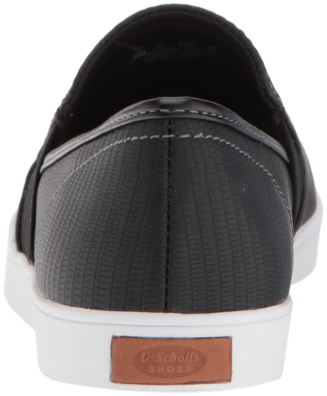 Dr. Scholl's Shoes Women's Luna Sneaker, Black Lizard Print, 8