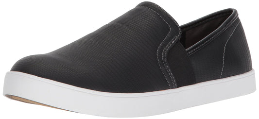 Dr. Scholl's Shoes Women's Luna Sneaker, Black Lizard Print, 8