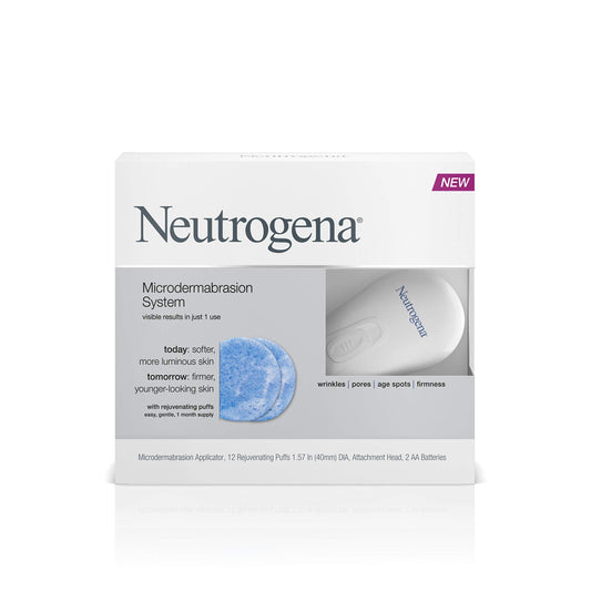 Neutrogena Microdermabrasion Starter Kit – At-home skin exfoliating DAMAGED BOX