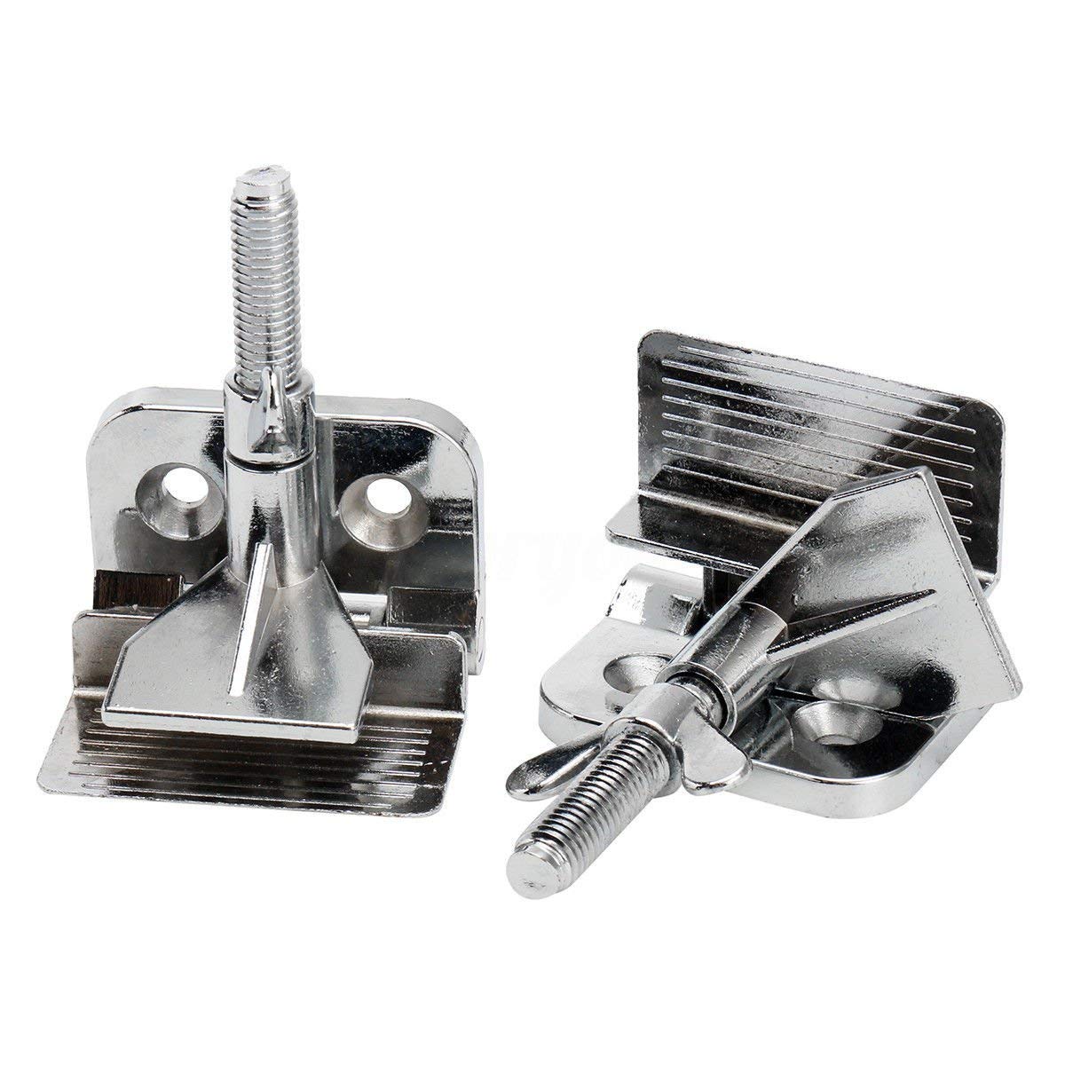 Screen Frame Butterfly Hinge Clamps Screen Printing Clamp Alloy 2PCs with Screw