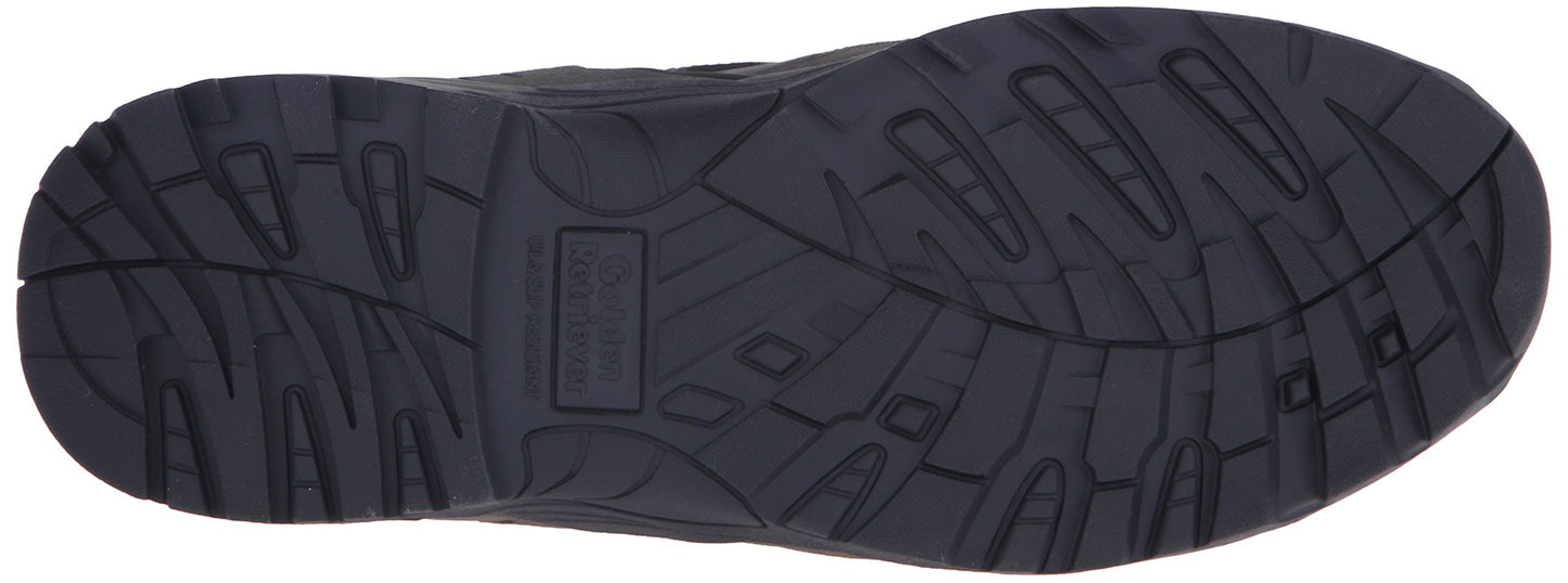 Golden Retriever Men's Waterproof Safety-Toe Hiking Boot,Sage Nubuck,13 W