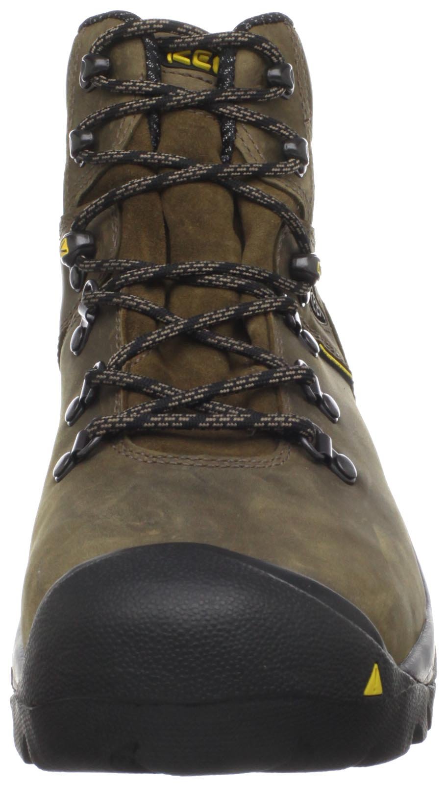 KEEN Utility Men's Cleveland Steel Toe Work Boot,Bison,8.5 EE US