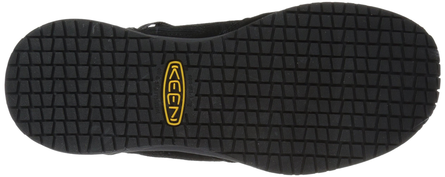 KEEN Utility Women's Springfield-w Industrial Boot, Black/Steel Grey, 9.5 M US