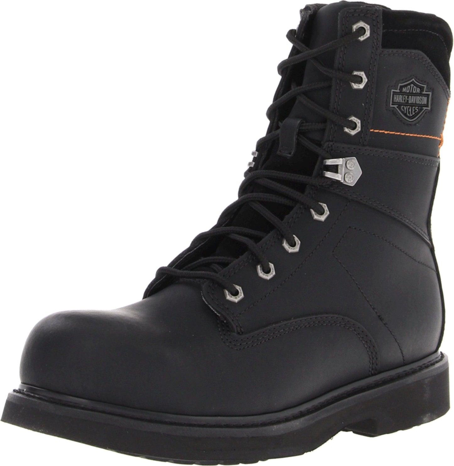 Harley-Davidson Men's John Steel Toe Motorcycle Safety Boot, Black, 8 M US