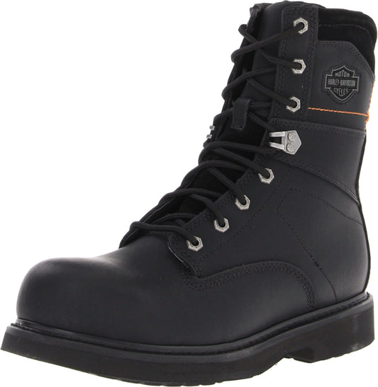Harley-Davidson Men's John Steel Toe Motorcycle Safety Boot, Black, 8 M US