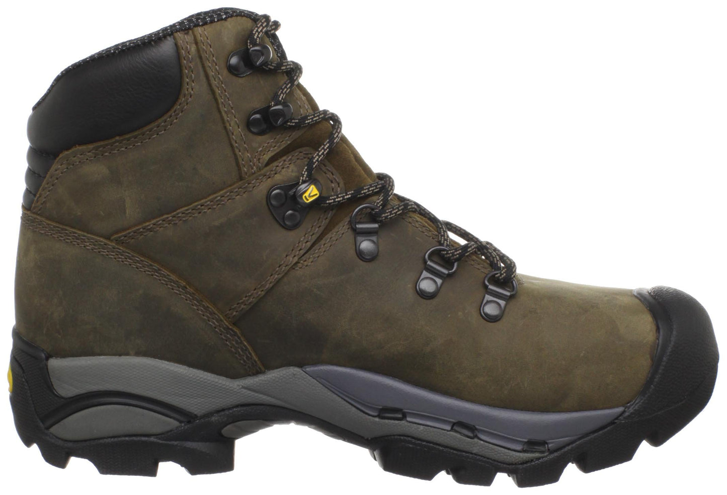 KEEN Utility Men's Cleveland Steel Toe Work Boot,Bison,8.5 EE US