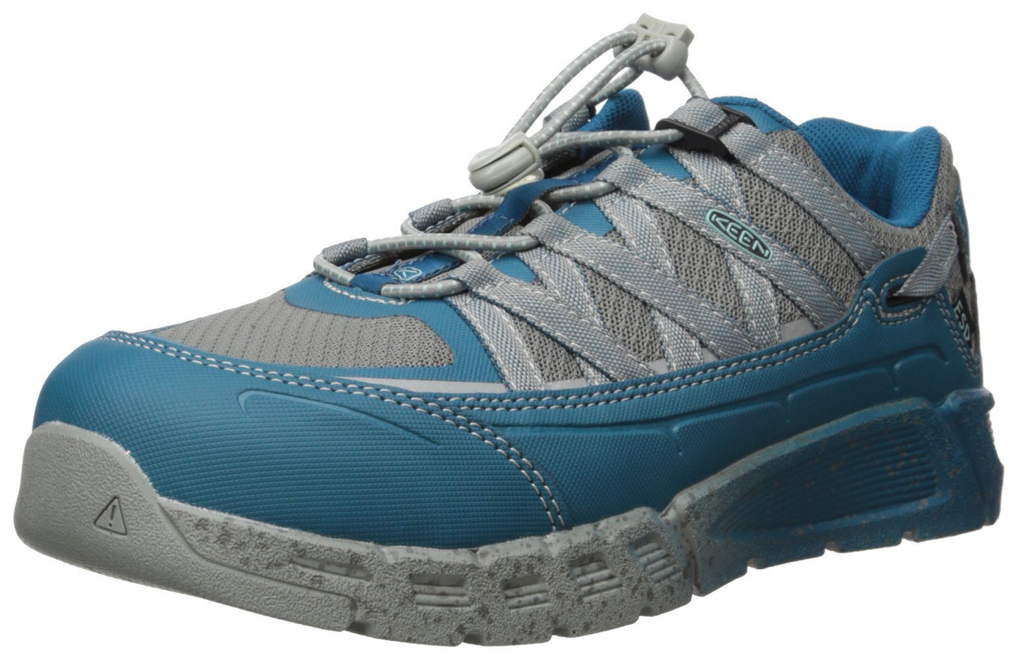KEEN Utility Women's Asheville at ESD Industrial & Construction Shoe, Ink Eggshell Blue, 6 W US