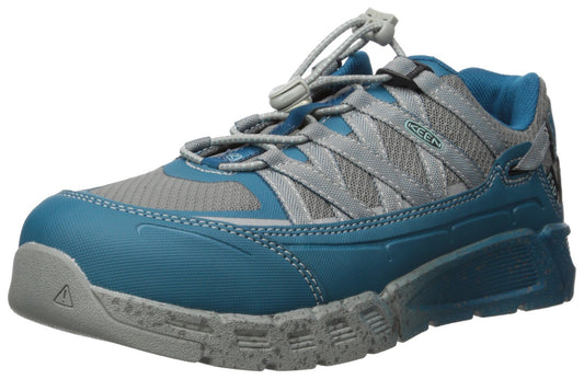 KEEN Utility Women's Asheville at ESD Industrial & Construction Shoe, Ink Eggshell Blue, 6 W US
