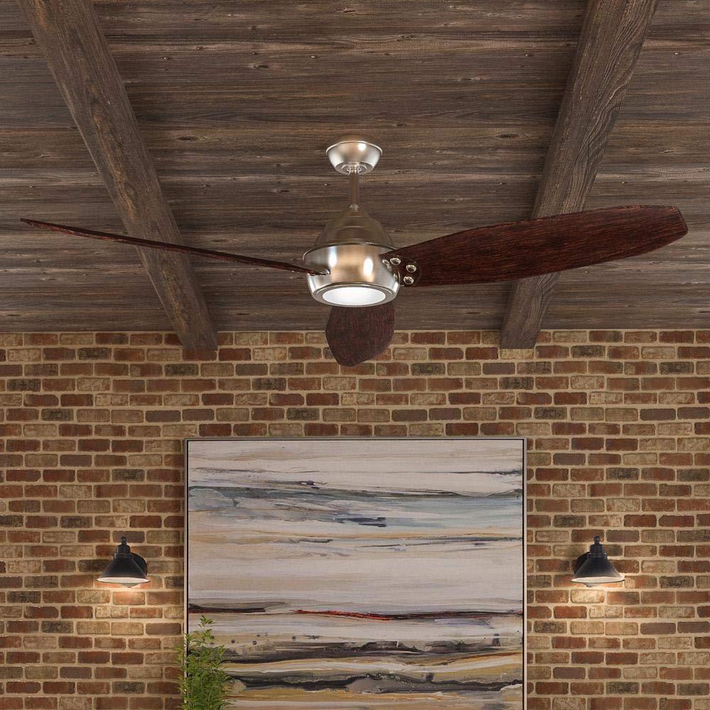 Home Decorators Collection Aero Breeze 60 Inch Integrated LED Indoor/Outdoor B..